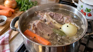 Сливать ли "первую воду" при варке мяса? Шеф-повар поставил жирную точку - больше нет сомнений
