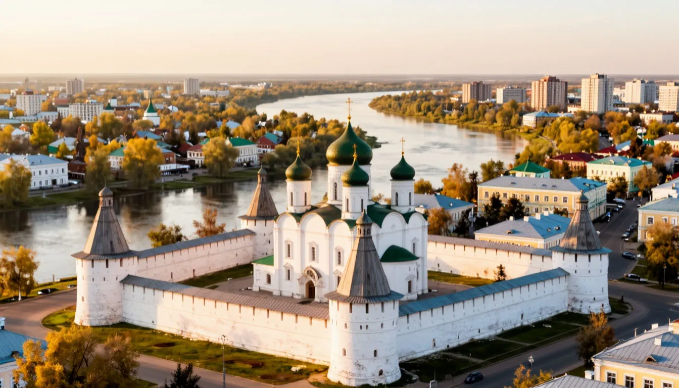 Город, основанный в 1395 году: кремль на Волге и колыбель ханских золотых ворот — что посетить