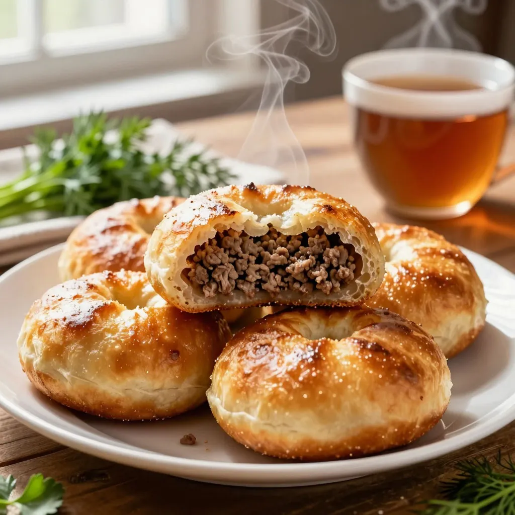 Беляши с мясом делаю каждые выходные: домашние хватают прямо со сковороды - вкуснятина